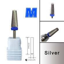 Load image into Gallery viewer, NAILTOOLS Many Sales promotion type Carbide Tungsten barrel stable shank  Accessories Cutter pedicure nail milling drill bits
