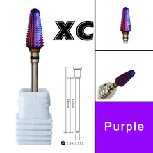 Load image into Gallery viewer, NAILTOOLS Many Sales promotion type Carbide Tungsten barrel stable shank  Accessories Cutter pedicure nail milling drill bits