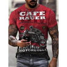 Load image into Gallery viewer, New 2022 Summer Man Fashion T shirt Harajuku Men&#39;s 3D Printing Casual Sports T-shirt O-neck Casual Short Sleeve Tops Men Clothes