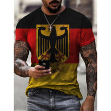 Load image into Gallery viewer, New 2022 Summer Man Fashion T shirt Harajuku Men&#39;s 3D Printing Casual Sports T-shirt O-neck Casual Short Sleeve Tops Men Clothes