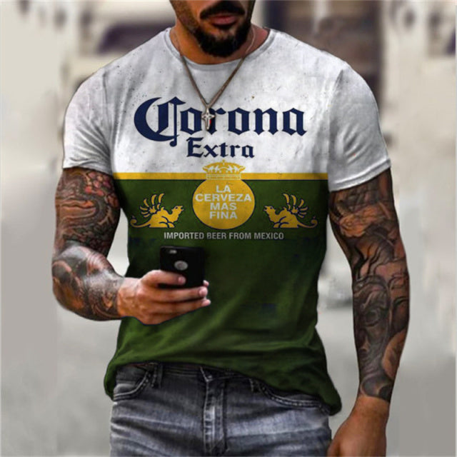 New 2022 Summer Man Fashion T shirt Harajuku Men's 3D Printing Casual Sports T-shirt O-neck Casual Short Sleeve Tops Men Clothes