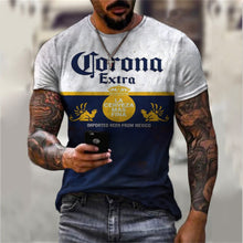 Load image into Gallery viewer, New 2022 Summer Man Fashion T shirt Harajuku Men&#39;s 3D Printing Casual Sports T-shirt O-neck Casual Short Sleeve Tops Men Clothes