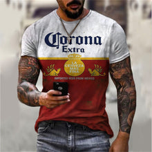 Load image into Gallery viewer, New 2022 Summer Man Fashion T shirt Harajuku Men&#39;s 3D Printing Casual Sports T-shirt O-neck Casual Short Sleeve Tops Men Clothes