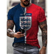 Load image into Gallery viewer, New 2022 Summer Man Fashion T shirt Harajuku Men&#39;s 3D Printing Casual Sports T-shirt O-neck Casual Short Sleeve Tops Men Clothes