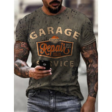 Load image into Gallery viewer, New 2022 Summer Man Fashion T shirt Harajuku Men&#39;s 3D Printing Casual Sports T-shirt O-neck Casual Short Sleeve Tops Men Clothes