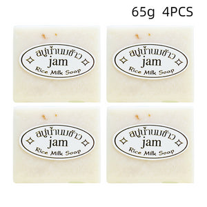 Thailand JAM Rice Milk Soap Original wholesale Handmade Soap Rice Milk whitening soap goat milk soap rice soap for whitening