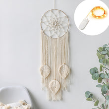 Load image into Gallery viewer, Macrame Dream Catcher Boho Home Decor Moon Ramadan Decoration Macrame Wall Hanging Baby Nordic Room Decoration Kids Nursery