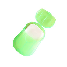 Load image into Gallery viewer, Disinfecting Soap Paper Bath Soap Flakes Mini Cleaning Paper Easy Washing Hand Travel Convenient Disposable Scented Slice Soap