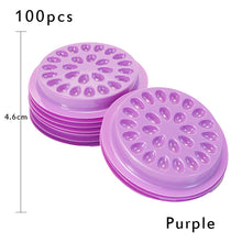 Load image into Gallery viewer, Wholesale false eyelashes Glue Holder eyelash extension supplies eye lashes Glue tools Lashes Extension Pallet Pads Plastic
