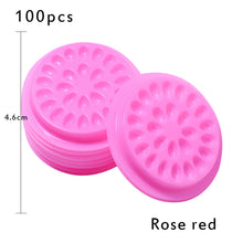 Load image into Gallery viewer, Wholesale false eyelashes Glue Holder eyelash extension supplies eye lashes Glue tools Lashes Extension Pallet Pads Plastic