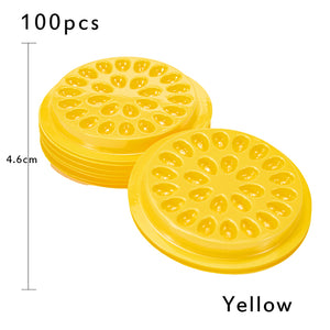 Wholesale false eyelashes Glue Holder eyelash extension supplies eye lashes Glue tools Lashes Extension Pallet Pads Plastic