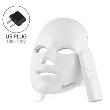 Load image into Gallery viewer, Foreverlily Minimalism 7 Colors LED Facial Mask Photon Therapy Anti-Acne Wrinkle Removal Skin Rejuvenation Face Skin Care Tools