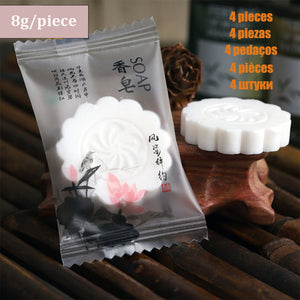 Disinfecting Soap Paper Bath Soap Flakes Mini Cleaning Paper Easy Washing Hand Travel Convenient Disposable Scented Slice Soap