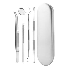 Load image into Gallery viewer, Dental Mirror Sickle Tartar Scaler Teeth Pick Spatula Dental Laboratory Equipment Dentist Gift Oral Care Tooth Cleaning Tools