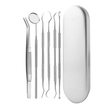 Load image into Gallery viewer, Dental Mirror Sickle Tartar Scaler Teeth Pick Spatula Dental Laboratory Equipment Dentist Gift Oral Care Tooth Cleaning Tools