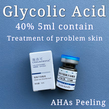 Load image into Gallery viewer, Glycolic Acid 70% 5ml aha bha skin peel acid chemical peel Freckle peeling treatment lichen pilaris remove acne scar Wrinkle