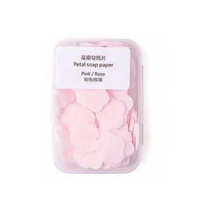 100pcs/lot Portable Bath Hand Washing Slice Sheets Outdoor Travel Scented Foaming Soap Paper Bath Clean Soap Tablets