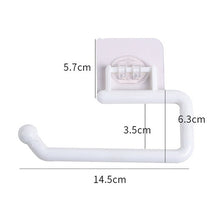 Load image into Gallery viewer, 1 Pcs L-Shape Punch-Free Hook Wall Mounted Cloth Hanger for Coats Hats Towels Clothes Kitchen Rack Roll Bathroom Holder
