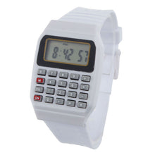 Load image into Gallery viewer, Unsex Silicone Multi-Purpose Time Electronic Wrist Calculator Watch