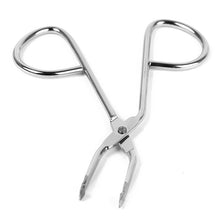 Load image into Gallery viewer, Stainless Steel Scissors Shaped Eyebrow Tweezer Clip