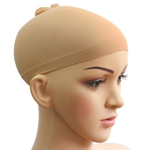 2pcs Unisex Stocking Wig Hairnet Cap Snood