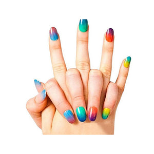 Nail Art Polish Sponge Brush Stamper Polish Stamping Gradual Change Stamp Polish Stamping Manicure Tool Set
