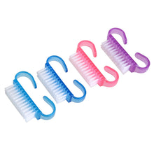 Load image into Gallery viewer, 4pcs Handle Nail Brush Nail Hand Scrubbing Cleaning Brush