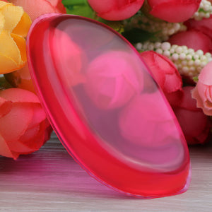 3pcs Clear Silicone Makeup Applicator Sponge Puff for BB CC Cream Foundation Concealer Blending Cosmetics Blender