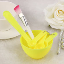 Load image into Gallery viewer, 4 in 1 DIY Facial Mask Mixing Bowl Brush Spoon Stick Tool Face Care Set