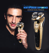 Load image into Gallery viewer, Men&#39;s 4D Floating Rotary Electronic Shaver Razor