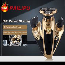 Load image into Gallery viewer, Men&#39;s 4D Floating Rotary Electronic Shaver Razor