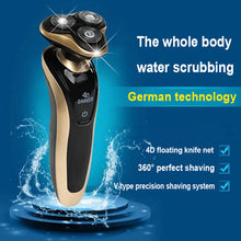 Load image into Gallery viewer, Men&#39;s 4D Floating Rotary Electronic Shaver Razor