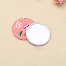 Load image into Gallery viewer, Mini Pocket Compact Portable Mirror Round Mirror Looking Glass Makeup Tools