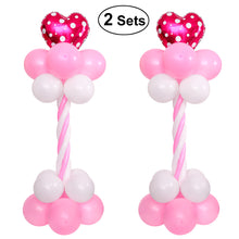 Load image into Gallery viewer, 2 Sets Balloon Arch 63 Inch Height With Balloon Pump