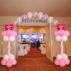 2 Sets Balloon Arch 63 Inch Height With Balloon Pump