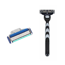 Load image into Gallery viewer, Three-layer Shaving Razors Manual Replacement for Man Business Trips