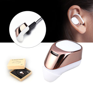 Mini In-ear Wireless Bluetooth Headset Invisible Earphone Earpiece Headphone Earbud for iPhone Samsung LG Sony HTC and Other Smartphones Tablets