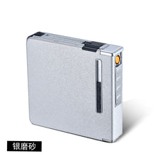Load image into Gallery viewer, Electric USB Rechargeable Cigarette Lighter Cigarette Case Electronic Cigar Lighter