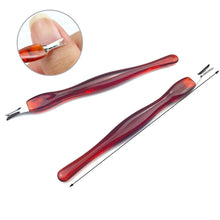 Load image into Gallery viewer, Nail Art Tools Pedicure Cuticle Trimmer Remover Pusher Dead Skin Callus Removal Fork