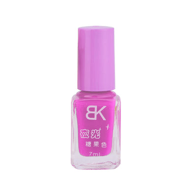 7ml Candy Fluorescent Neon Luminous Nail Polish Glow in Dark Nail Varnish