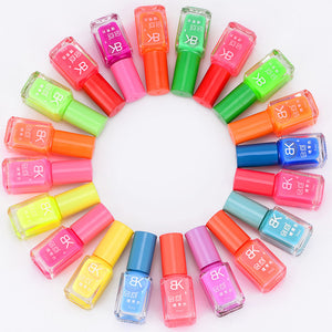 7ml Candy Fluorescent Neon Luminous Nail Polish Glow in Dark Nail Varnish