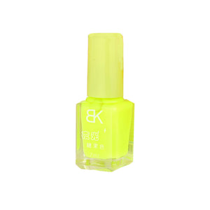7ml Candy Fluorescent Neon Luminous Nail Polish Glow in Dark Nail Varnish