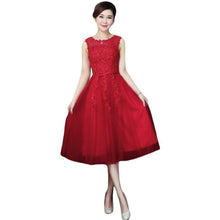 Load image into Gallery viewer, New Lace Short Evening Dresses Perspective Backless Fashion Party Prom Formal Dress