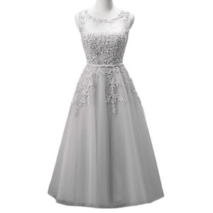 New Lace Short Evening Dresses Perspective Backless Fashion Party Prom Formal Dress