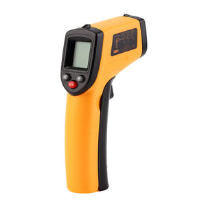 Infrared Thermometer -50~380°C 12:1 Handheld Non-contact Digital Infrared IR Thermometer Temperature Tester Pyrometer LCD Display with Backlight