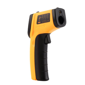 Infrared Thermometer -50~380°C 12:1 Handheld Non-contact Digital Infrared IR Thermometer Temperature Tester Pyrometer LCD Display with Backlight