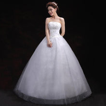 Load image into Gallery viewer, Bridal Dresses Wedding Dress Bridal Floor length Slim Dresses Strapless Bandage Wedding Dress