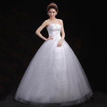 Load image into Gallery viewer, Bridal Dresses Wedding Dress Bridal Floor length Slim Dresses Strapless Bandage Wedding Dress