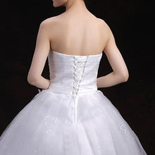 Load image into Gallery viewer, Bridal Dresses Wedding Dress Bridal Floor length Slim Dresses Strapless Bandage Wedding Dress