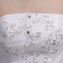 Load image into Gallery viewer, Bridal Dresses Wedding Dress Bridal Floor length Slim Dresses Strapless Bandage Wedding Dress